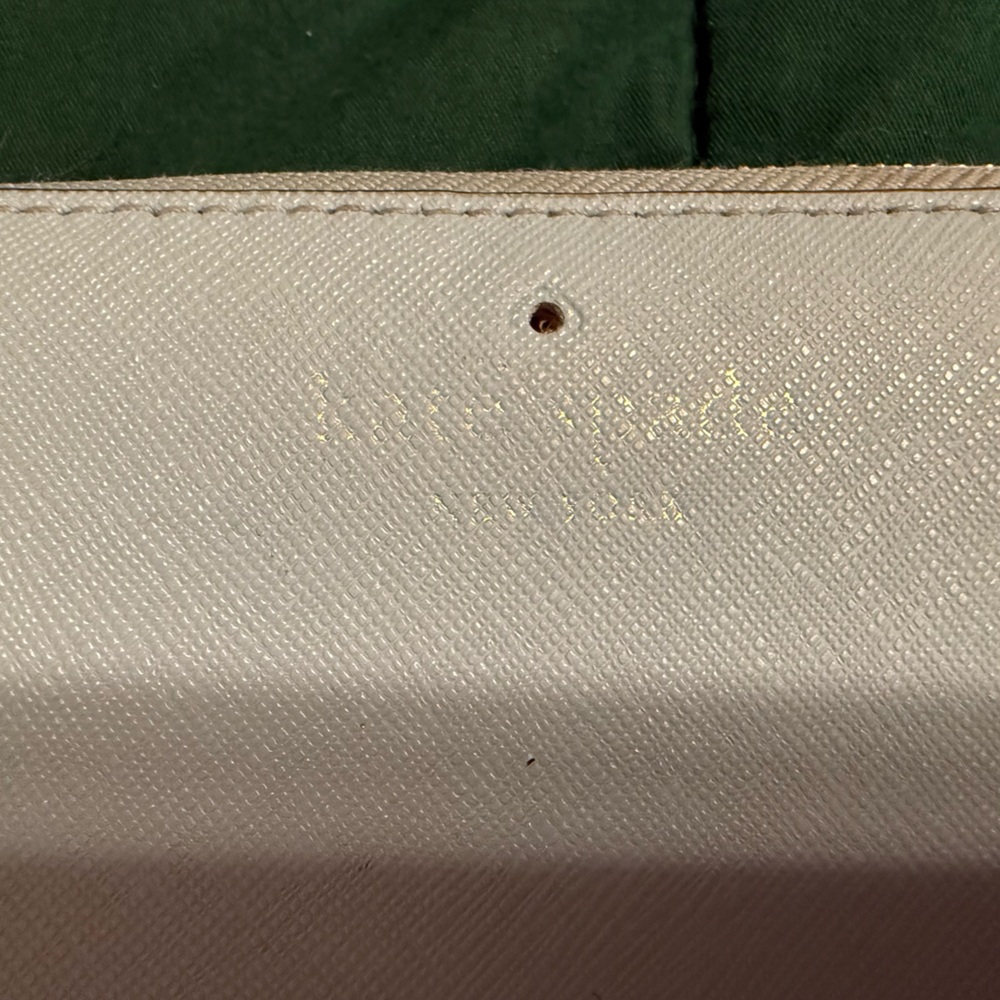 Kate Spade Elegant light blue wallet wristlet (see photos)